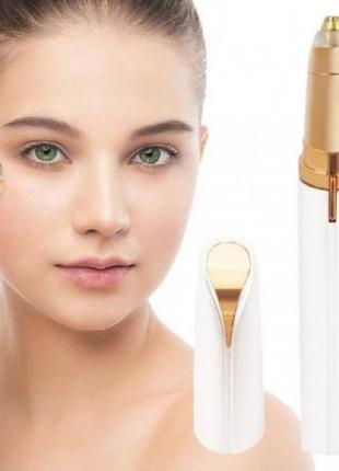 Женский портативный эпилятор триммер для бровей flawless brows white