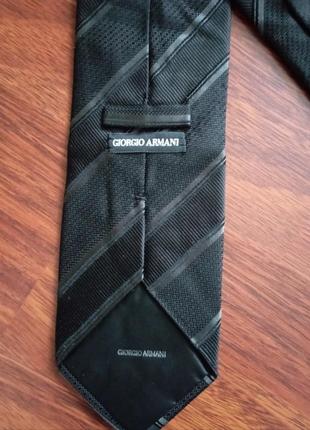 Актуальный, модный, стильный галстук giorgio armani3 фото