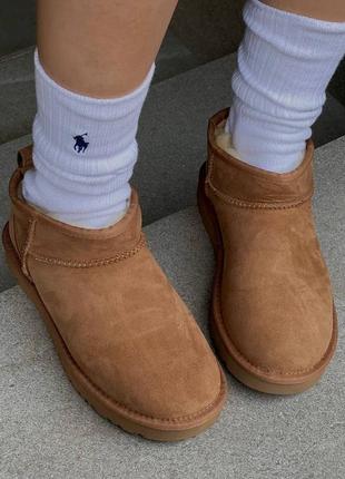 Уггі угги уги угі ugg ultra mini chesnut8 фото