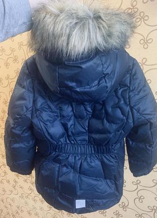 Пуховик куртка пальто reima 110-116 размер, идеальное состояние6 фото