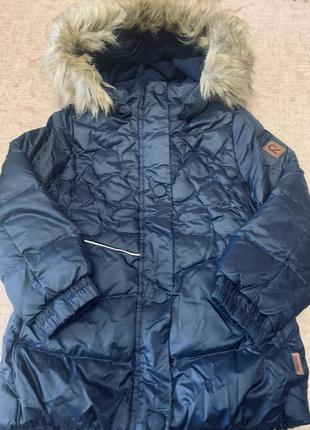 Пуховик куртка пальто reima 110-116 размер, идеальное состояние4 фото