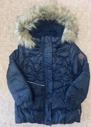 Пуховик куртка пальто reima 110-116 размер, идеальное состояние