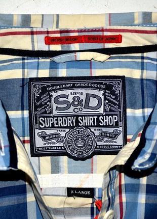 Superdry нова стильна сорочка в клітинку ralph lauren hilfiger gap polo стиль6 фото