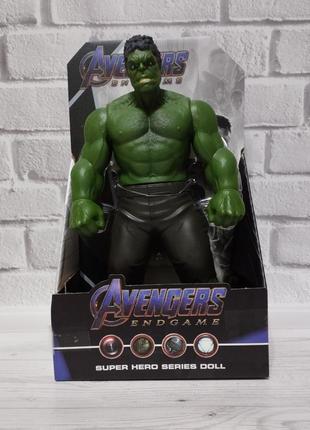 Игровая фигурка халк большая подвижная супергерой avengers - мстители hulk 30 см1 фото