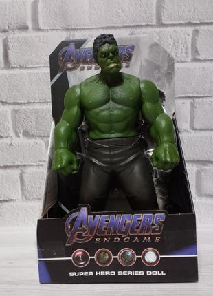 Игровая фигурка халк большая подвижная супергерой avengers - мстители hulk 30 см2 фото