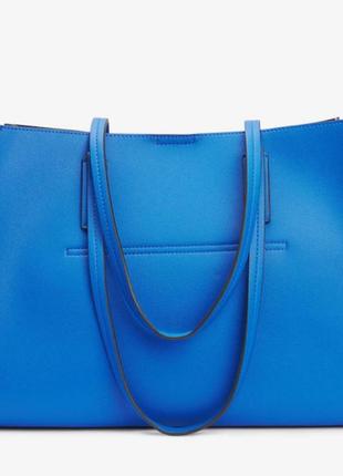Кобальтовая синяя сумка2 фото
