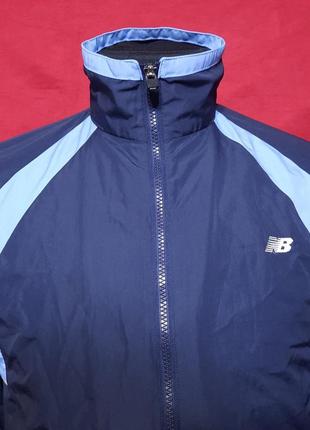 Женская синяя ветровка куртка new balance, размер м3 фото