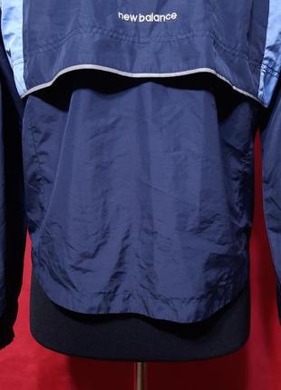 Женская синяя ветровка куртка new balance, размер м6 фото