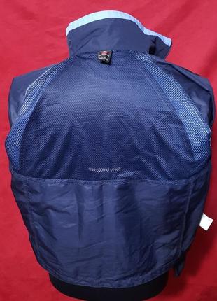 Женская синяя ветровка куртка new balance, размер м8 фото
