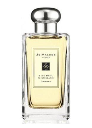 Оригинальный jo malone lime basil &amp; mandarin 100 ml tester одеколон1 фото