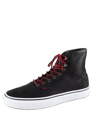 Кеды кожаные vans authentic hi новые