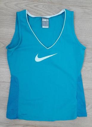 Спортивная майка nike, xs-s 158см, 34-36 оригинал