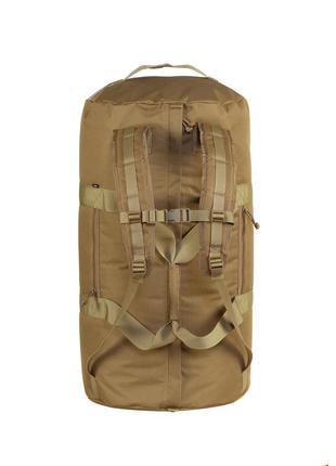 Тактическая сумка-баул на 100 л. военная для всу сoyote рюкзак большой армейский штурмовой универсальный2 фото