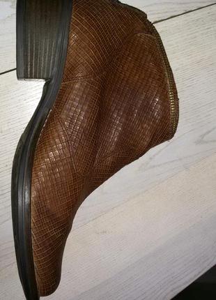 Кожаные ботинки бренда kanna (испания) размер 40 (26.3 см)5 фото