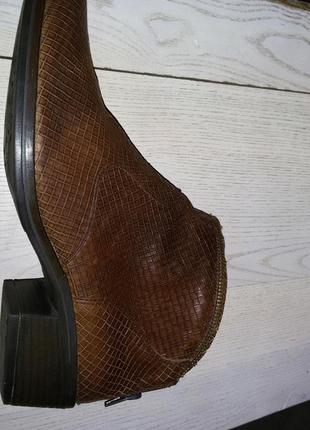 Кожаные ботинки бренда kanna (испания) размер 40 (26.3 см)6 фото