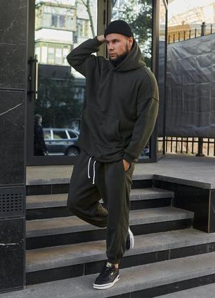 Спортивний костюм флісовий оверсайз ❄️