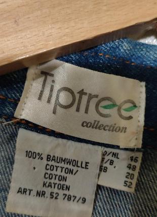 Винтажная джинсовая куртка tiptree7 фото