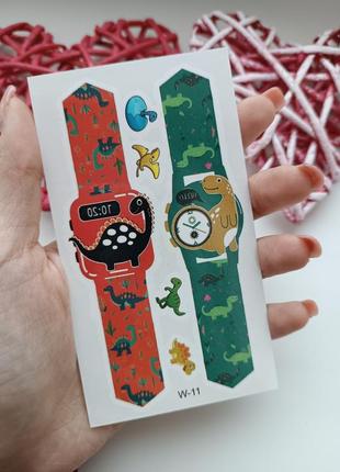 Флеш тату дитячі годинники