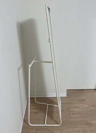 Зеркало напольное белое от бренда ikea