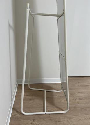 Зеркало напольное белое от бренда ikea