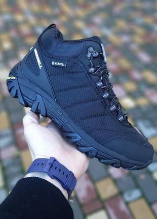 Шикарные зимние кроссовки "merrell moc 2 fur winter"1 фото