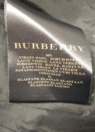 Пиджак из шерсти burberry6 фото