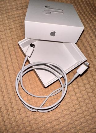 Оригинальный кабель apple usb-c to lightning cable 1m2 фото