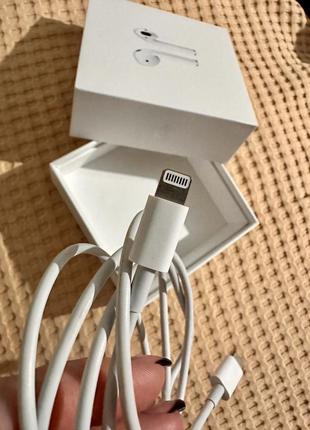 Оригинальный кабель apple usb-c to lightning cable 1m7 фото