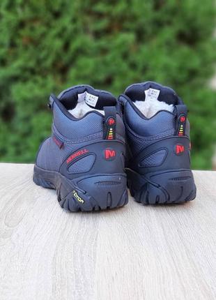 Шикарные зимние кроссовки "merrell moc 2 fur winter"8 фото