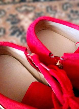 Красные ботинки laura biagiotti8 фото