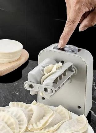 Електрична машинка верстат для ліплення вареників, electric dumpling maker mashine / прилад для ліплення пельменів