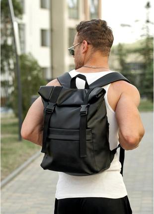 Чоловічий рюкзак ролл sambag rolltop milton чорний