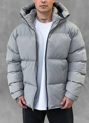 Зимова oversize куртка 🔝 4 кольри8 фото