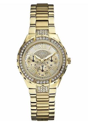 Годинник наручний guess w0111l2 однотонний золотий