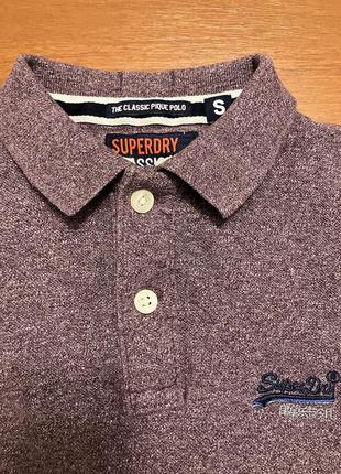 Поло теніска superdry оригінал s чоловіча cotton