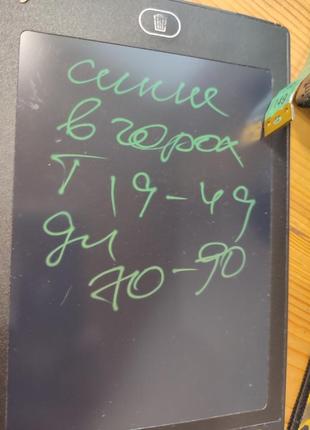 Сине-серые колготки на девочку 5-10 лет в горох 4