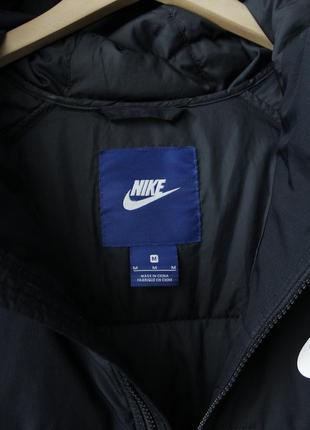 Nike nsw down jacket мужской пуховик найк куртка черная на пуху м 48 adidas champion puma tnf9 фото