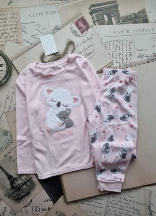 Флисовая пижама, домашний костюмc&a р. 98, 110