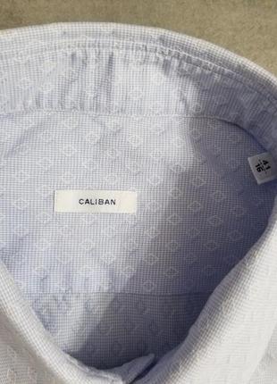 Рубашка кaliban итальянский премиум бренд 41 m l 16 tommy hilfiger calvin clein hugo boss7 фото