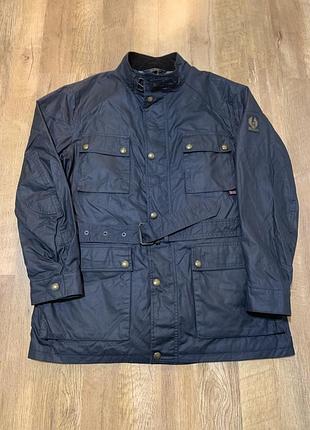 Мужская куртка belstaff ваксовая