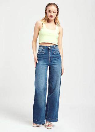 Джинсы темно синие