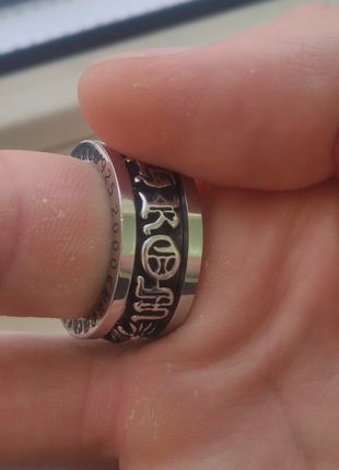 Массивное кольцо chrome hearts9 фото