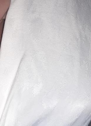 Шикарная белая блузка3 фото