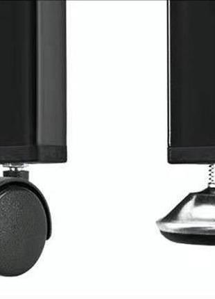 Мобильная вешалка для одежды с полкой на колесиках 145х80х42 см, складная вешалка для...