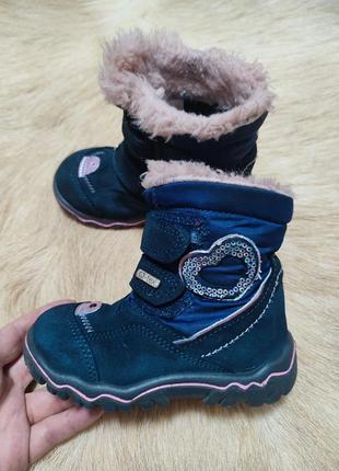 Зимние фирменные ботинки elefanten для девочки