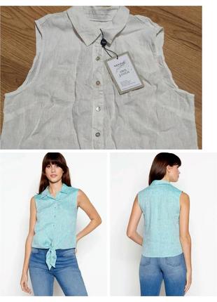 Новый льняной топ maine