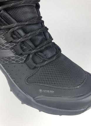 Высокие зимние мужские кроссовки с мехом в стиле adidas terrex 🆕 зимние ботинки7 фото