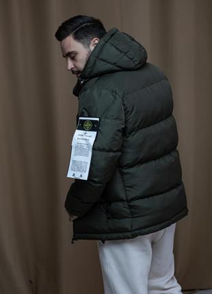 Пуховик stone island | унисекс5 фото