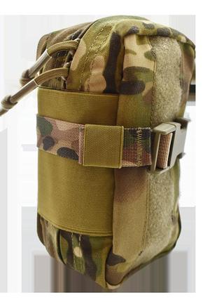 Підвісний підсумок для аптечки f-1 mini з платформою molle тактичний (без наповнення) cordura multicam для зсу