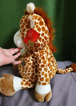 М'які іграшки aurora и keel toys мягкая игрушка жираф лев кролик10 фото
